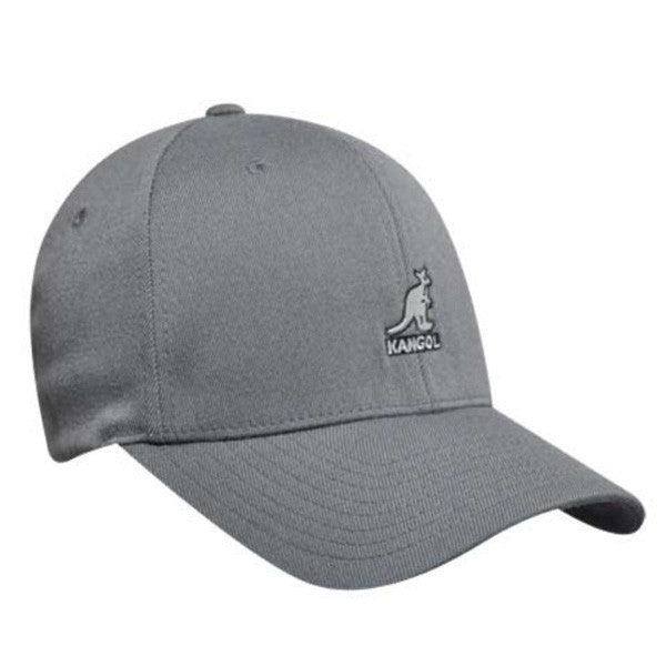 Kangol - Charcoal Wool Flexfit Baseball Hat