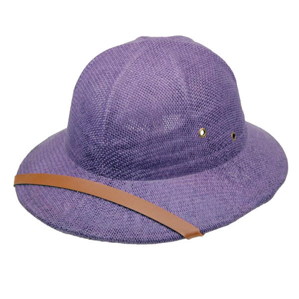 Karen Keith - Purple Toyo Pith Helmet
