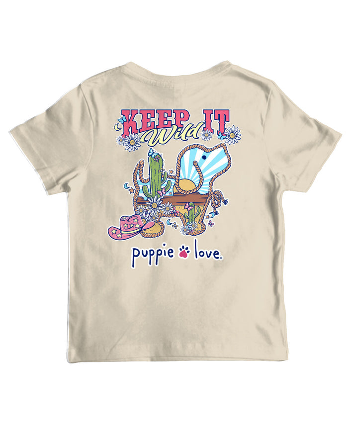 KEEP IT WILD PUP, YOUTH SS NATURAL PUPPIE LOVE