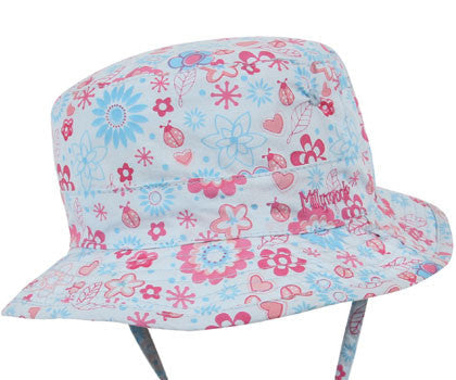 Girls Happy Flower Hat (Front)