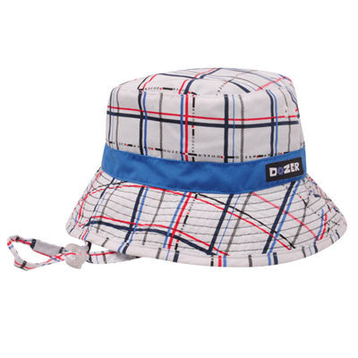 Kooringal - Grommie Reversible Floppy Hat Blue Reversed