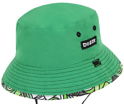 Kooringal - Grommie Reversible Floppy Hat Green Main