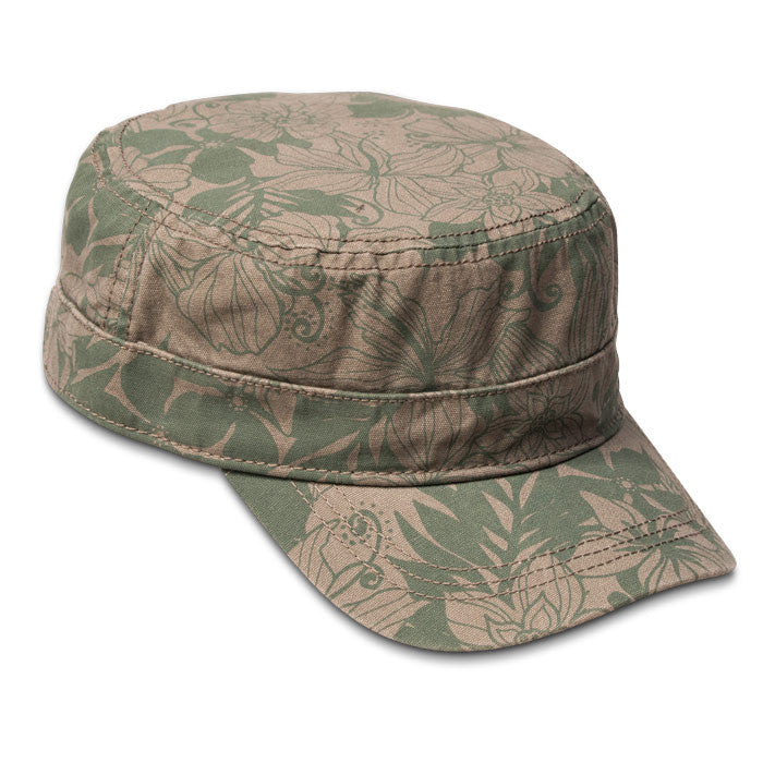 Kooringal - Ladies Floral Printed Mao Cap (Camo) - Opposite Side