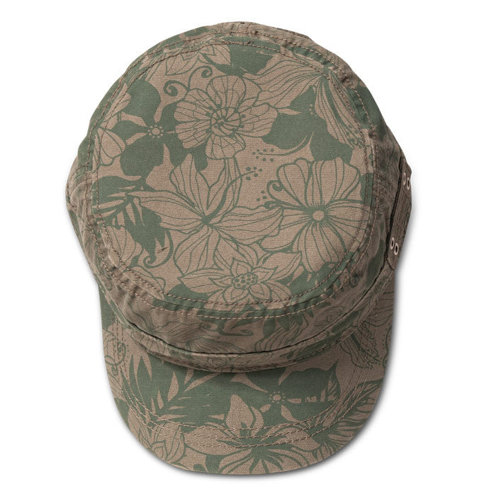 Kooringal - Ladies Floral Printed Mao Cap (Camo) - Top