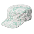 Kooringal - Ladies Floral Printed Mao Cap (White)