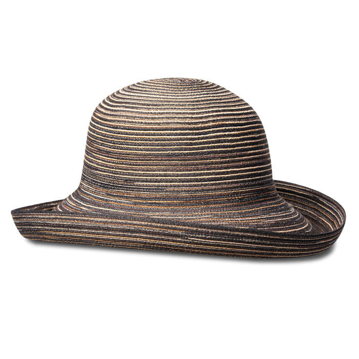 Kooringal - Ladies Poly Stripe (Chocolate) - Back