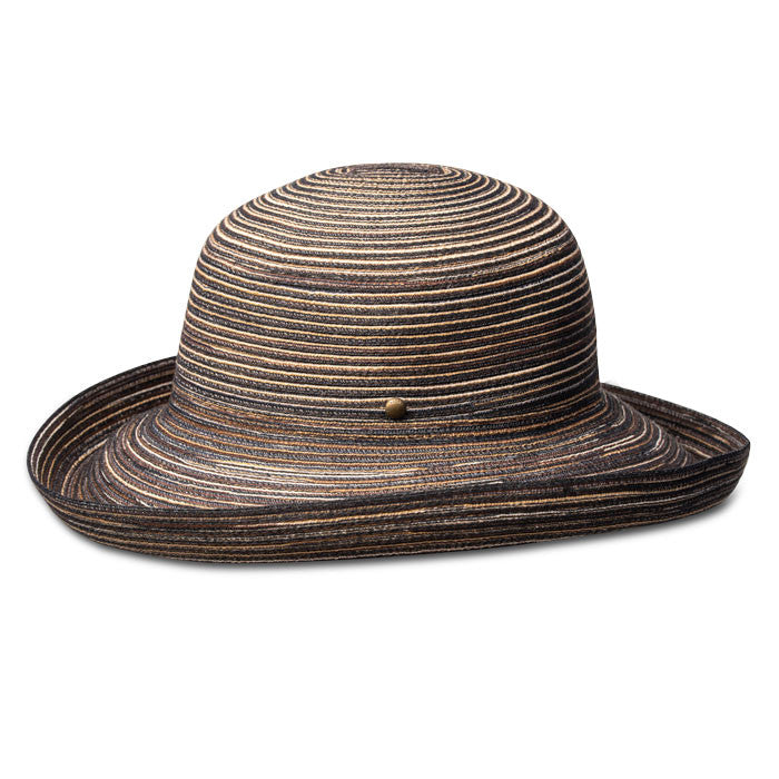 Kooringal - Ladies Poly Stripe (Chocolate) - Side