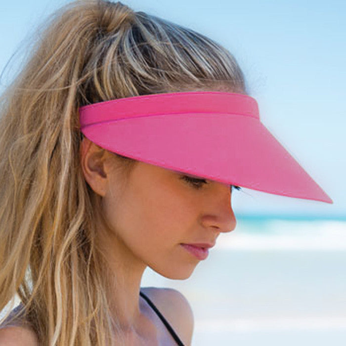 Kooringal - Ladies Push-on Visor, Model (Bright Pink)