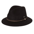 Kooringal - Matilda Short Brim Fedora - Black - Style