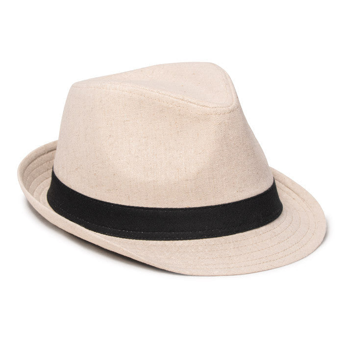 Kooringal - Pippa Hemp Fedora - Black Band (Opposite Side)