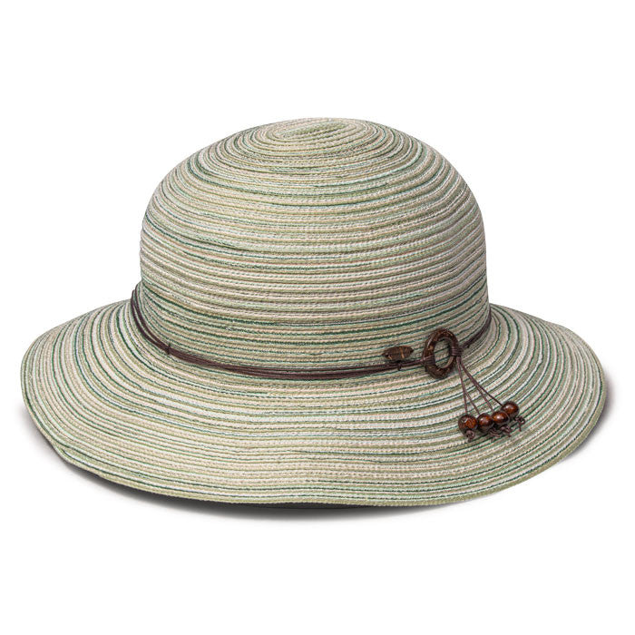 Kooringal - Sophia Bell Poly Ribbon Hat - Green