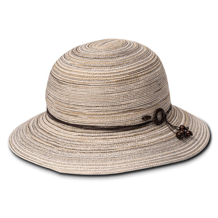 Kooringal - Sophia Bell Poly Ribbon Hat - Taupe