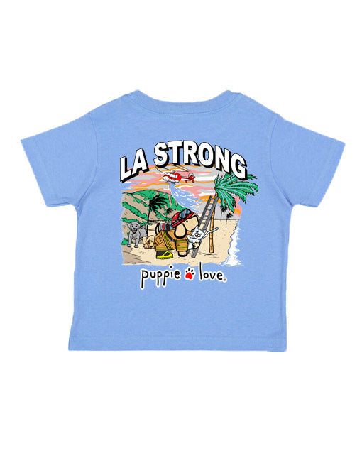 LA STRONG RESCUE PUP, TODDLER SS PUPPIE LOVE