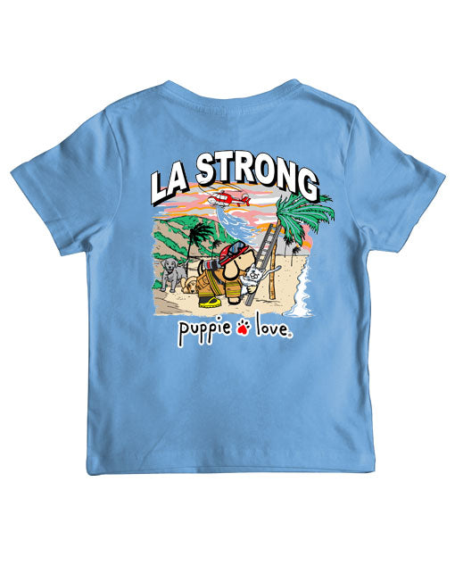 LA STRONG RESCUE PUP, YOUTH SS PUPPIE LOVE