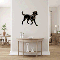 Labrador Metal Wall Art – Dog Lover Lab Pet Home Decor