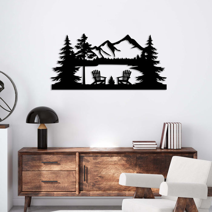 Lake View - Metal Wall Art - MetalPlex