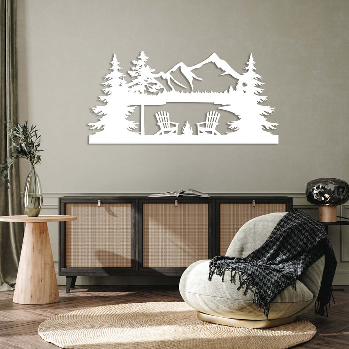 Lake View - Metal Wall Art - MetalPlex