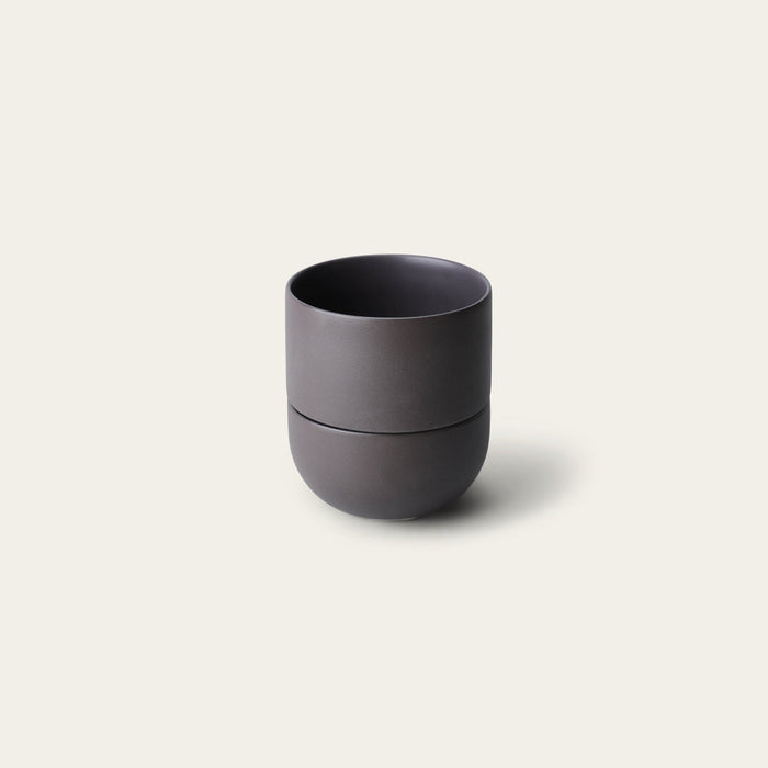 Planter planters by Fable Home, shown in a large/granitegray finish. – #large/granitegray
