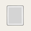 Round frames frames by Fable Home, shown in a large fits16x20"print finish. – #large-fits16x20"print