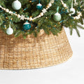 Large Woven Christmas Tree Collar 34"