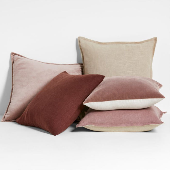 Mauve Pillow Cover