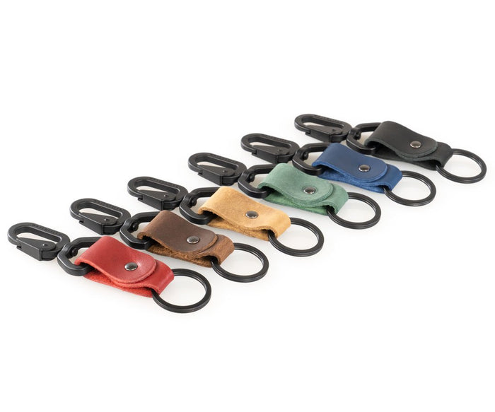 Available in colorful full-grain leather