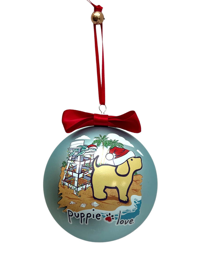 LIFEGUARD CHRISTMAS ORNAMENT SUPER SALE PUPPIE LOVE