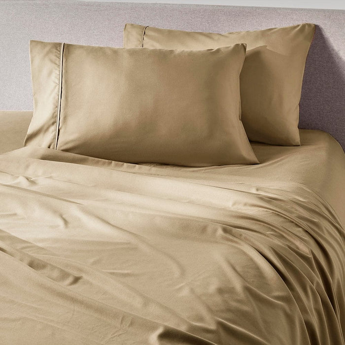 Light Mocha Pillowcase Set