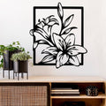 Lily Flowers - Metal Wall Art - MetalPlex