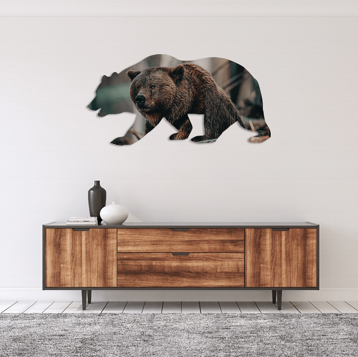 Limited Edition Bear - Metal Wall Art - MetalPlex