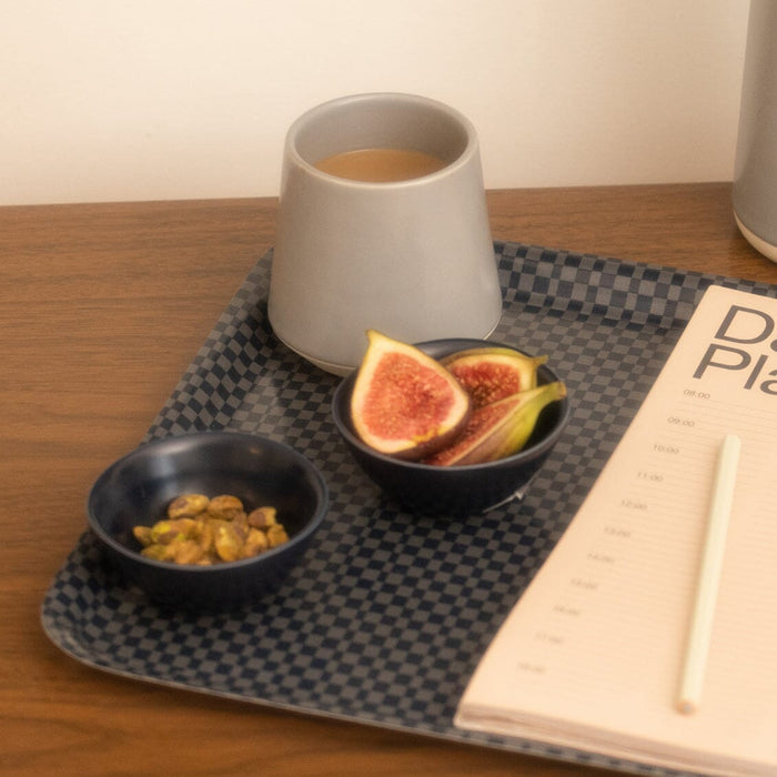 Little bowls dinnerware by Fable Home, shown in a midnightblue finish. – #midnightblue