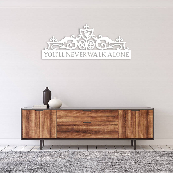 Liverpool - You'll Never Walk Alone - Metal Wall Art - MetalPlex
