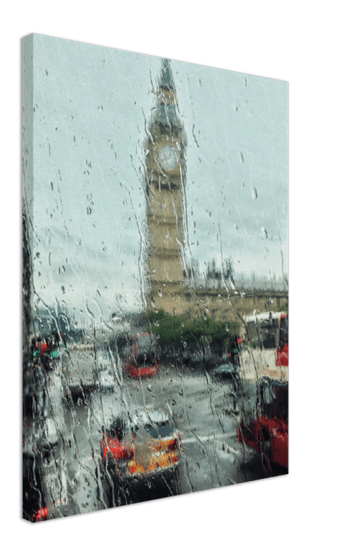London Rain - Print - MetalPlex