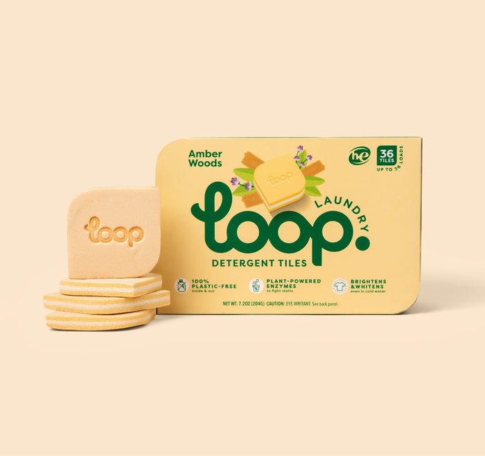 Loop Detergent Tile – Amber Woods Detergent Tile Loop Laundry