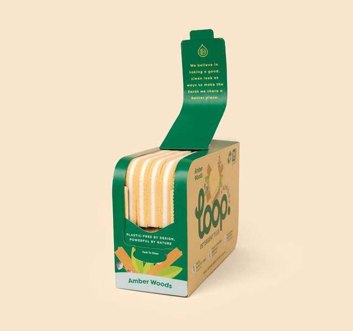 Loop Detergent Tile – Amber Woods Detergent Tile Loop Laundry