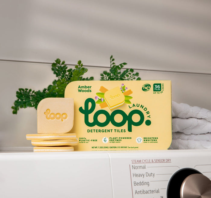 Loop Detergent Tile – Amber Woods Detergent Tile Loop Laundry