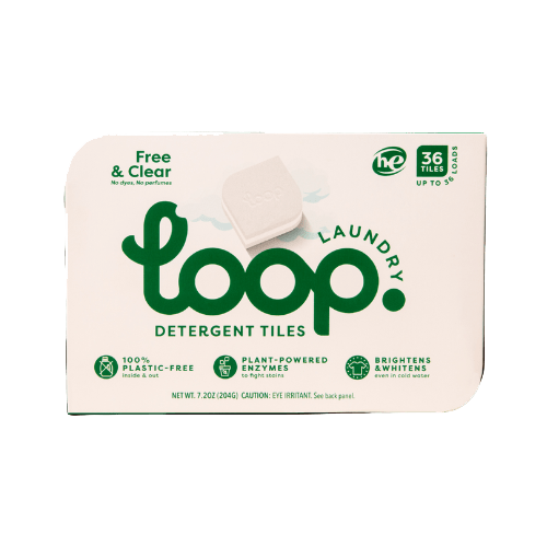Loop Detergent Tile – Free & Clear Detergent Tile Loop Laundry