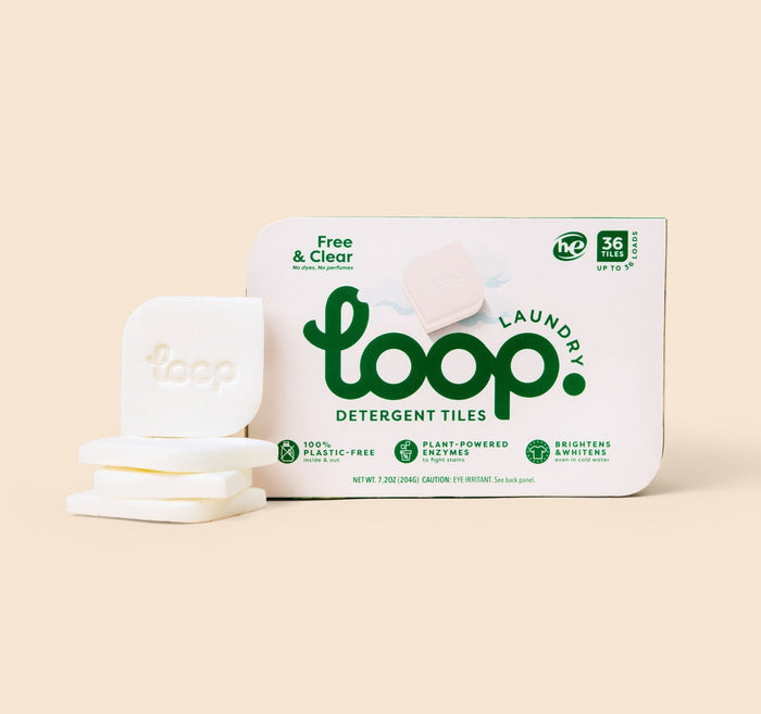 Loop Detergent Tile – Free & Clear Detergent Tile Loop Laundry