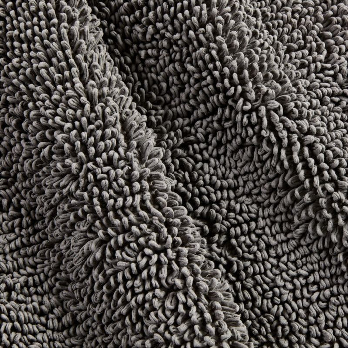 Loop Organic Cotton Graphite Grey Bath Mat