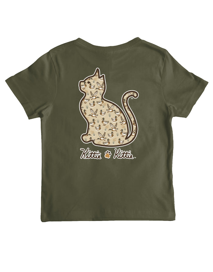 MALLARD PATTERN KITTIE, YOUTH SS KITTIE KITTIE