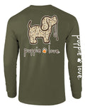 MALLARD PATTERN PUP, ADULT LS PUPPIE LOVE