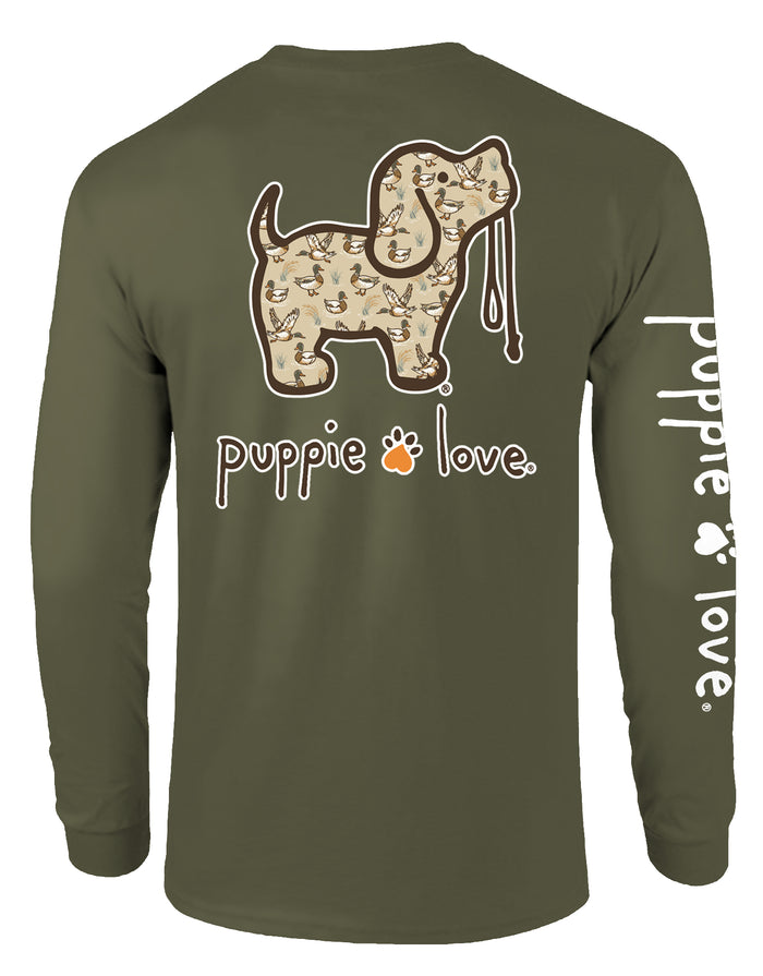 MALLARD PATTERN PUP, ADULT LS PUPPIE LOVE