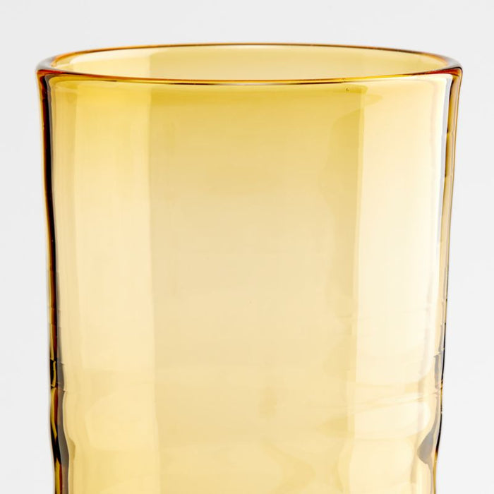 Malta Amber Handblown Glass Tumbler