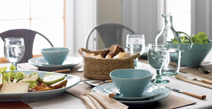 Marin Blue Salad Plate - Crate and Barrel Philippines