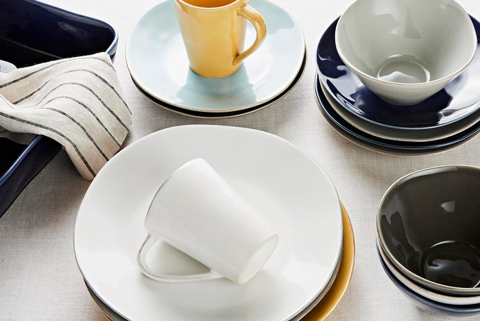Marin Grey Dinner Plate