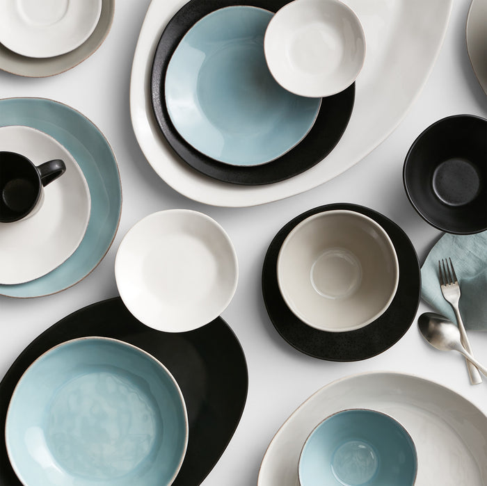 Marin Grey Dinner Plate