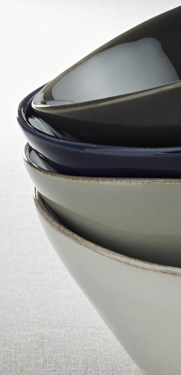 Marin Grey Dinner Plate