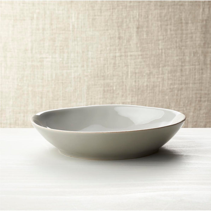 Marin Grey Low Bowl