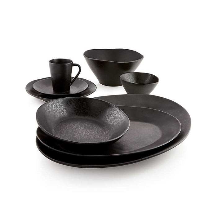Marin Matte Black Large Oval Platter