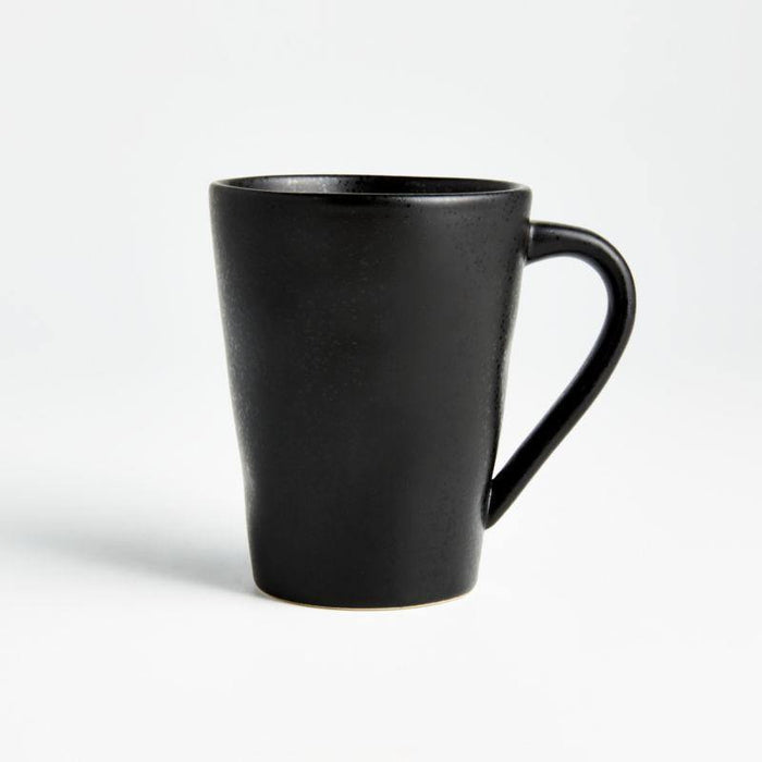 Marin Matte Black Mug - Crate and Barrel Philippines